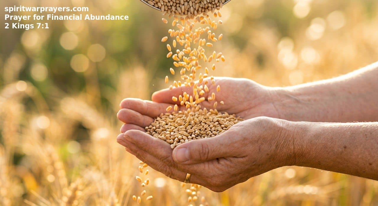 Prayer for financial abundance